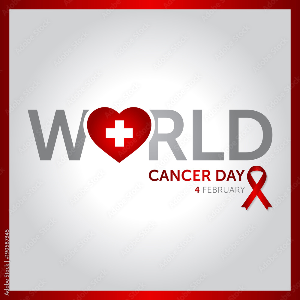 4 february world cancer day concept design vector illustration 4 february world cancer day concept design vector illustration