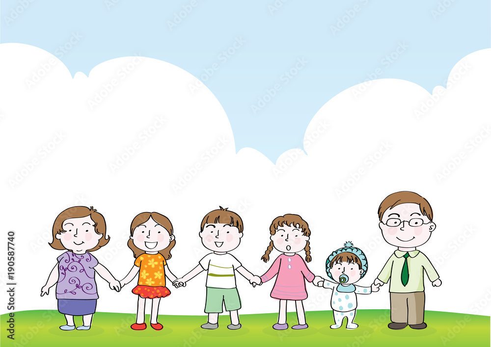 happy family background happy family background