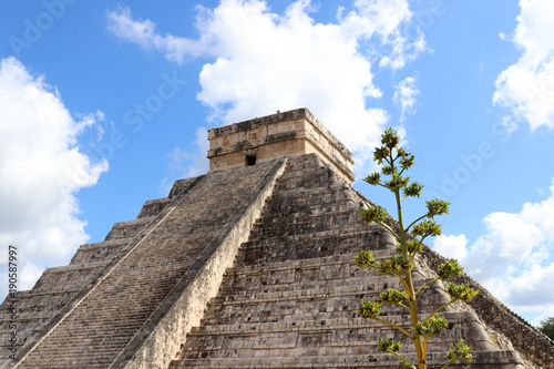 Templo de Kukulc  n en Yucatan