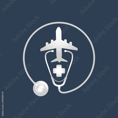 medical tourism icon design, infographic health. Vector illustration.