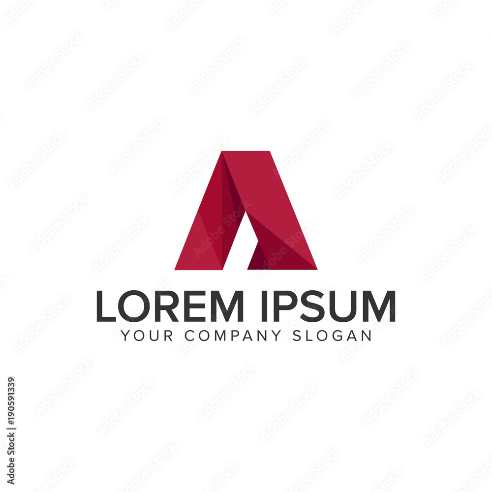 Modern letter A technology business Logo design concept template. fully editable vector Modern letter A technology business Logo design concept template. fully editable vector