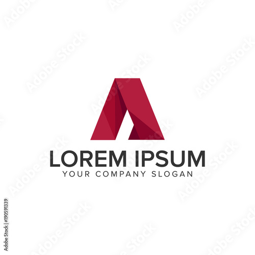 Free Download Modern letter A technology business Logo design concept template. fully editable vector - GFXLoad