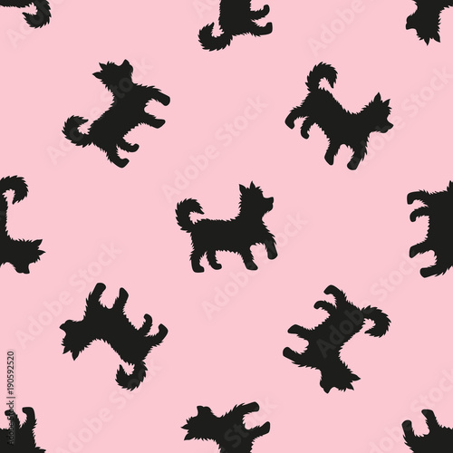 dog pattern seamless