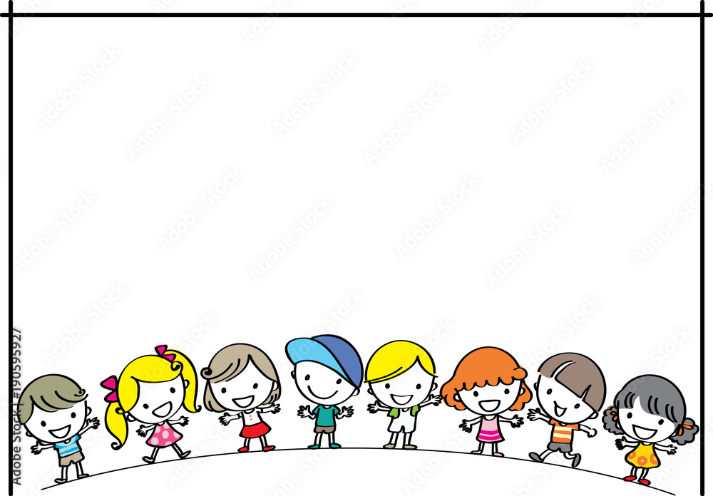 Fototapeta premium kids background
