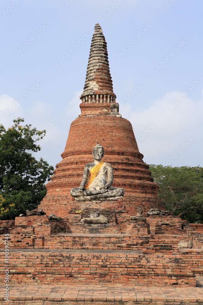 Wat Worachetha Ram in Ayutthaya historical park Wat Worachetha Ram in Ayutthaya historical park