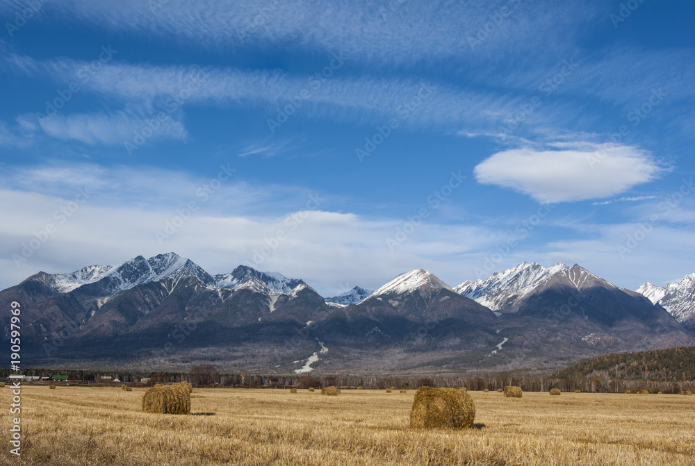 Russia Buryatia the Sayan mountain range 30.10.2017 Russia Buryatia the Sayan mountain range 30.10.2017