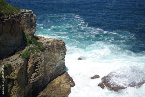 A rocky coast