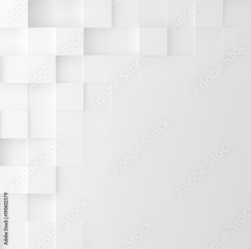 Mosaic square background. Abstract Geometric minimalistic cover design. Vector graphic. photo