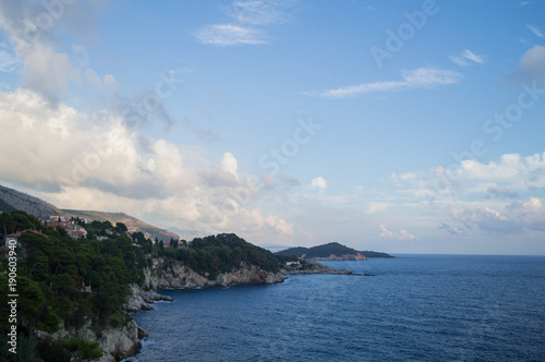 Coastline of Dubrovnik, Croatia