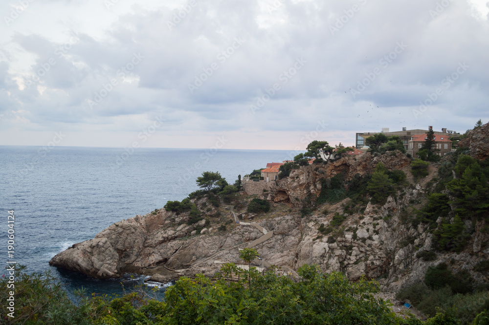 Coastline of Dubrovnik, Croatia