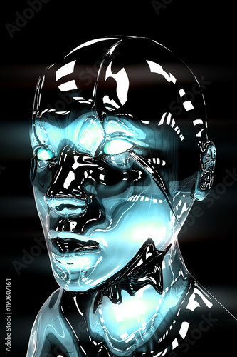 android cyborg photo