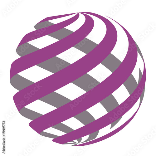 Abstract  Circle  Logo Design Vector.