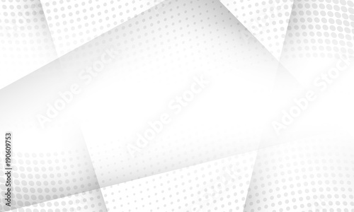 white light & grey abstract background halftone concept.