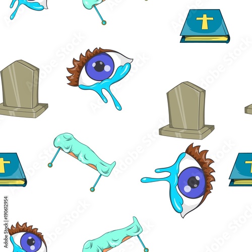 Death pattern, cartoon style
