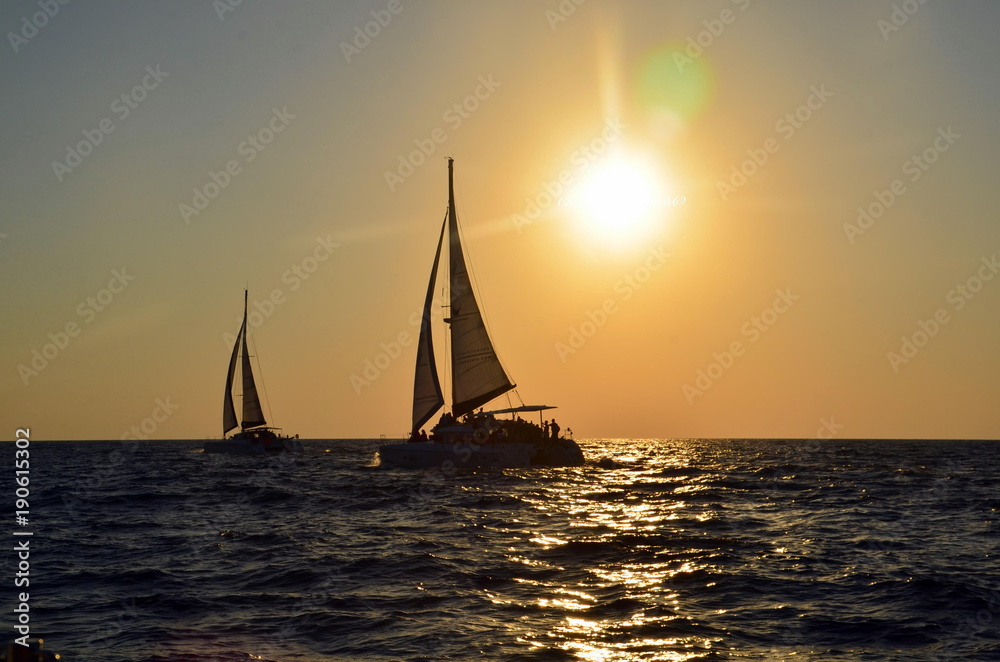 Grecian sunset Grecian sunset