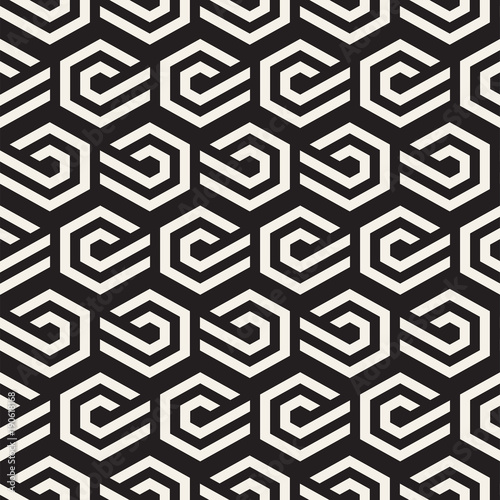 Vector seamless lines pattern. Modern stylish abstract texture. Repeating geometric tiles with stripe elements