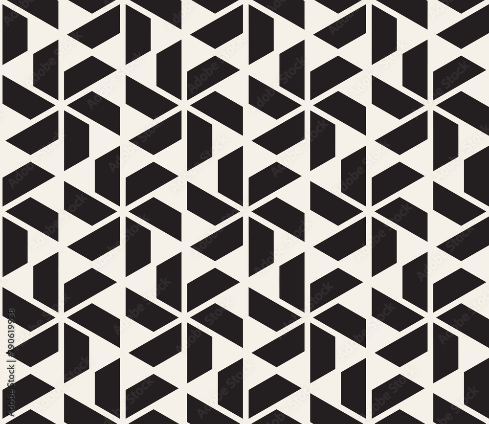 Vector seamless pattern. Modern stylish abstract texture. Repeating geometric shapes from striped elements Vector seamless pattern. Modern stylish abstract texture. Repeating geometric shapes from striped elements
