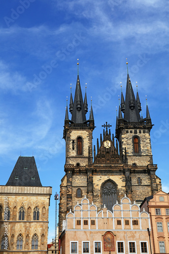 Wallpaper Mural Cathedral of Our Lady before Tyn in Prague, Czech Torontodigital.ca