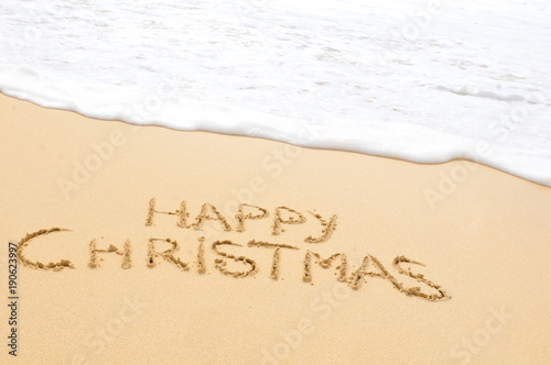 Happy Christmas on the beach