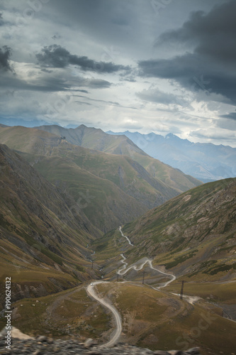 Dangerous road in Tusheti