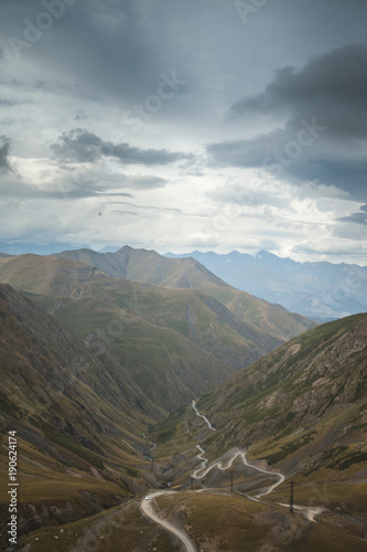 Dangerous road in Tusheti