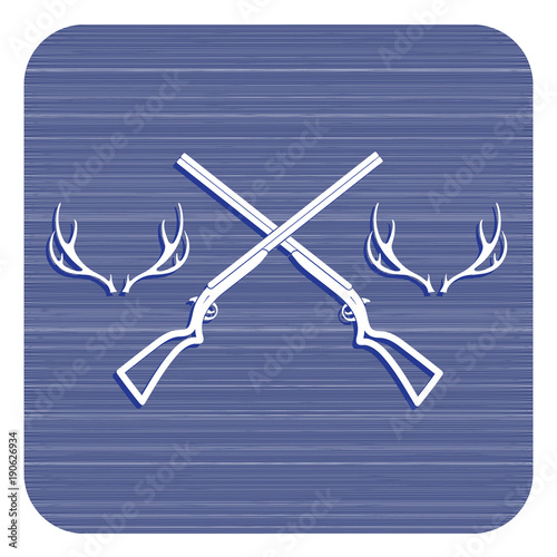 Hunting club logo icon