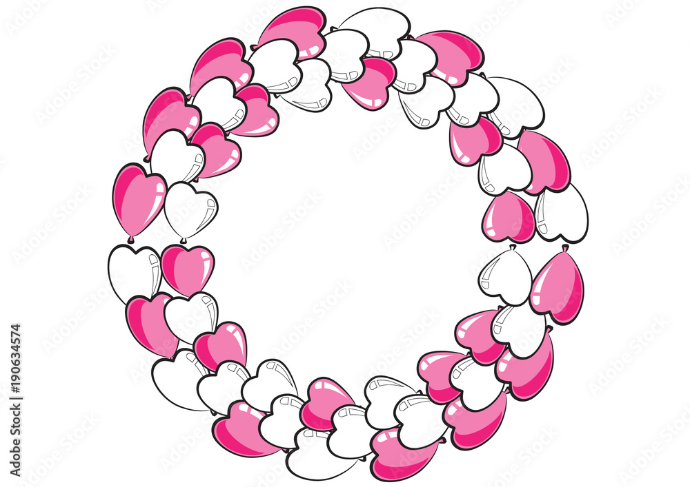 Obraz premium balloons design