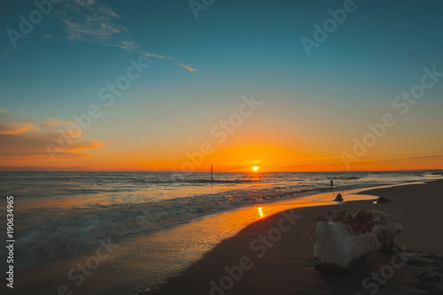 Amazing Sunset on the Sea