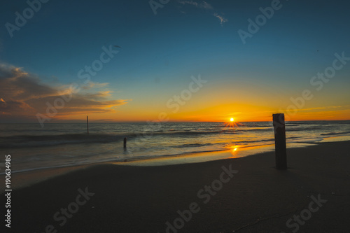 Amazing Sunset on the Sea