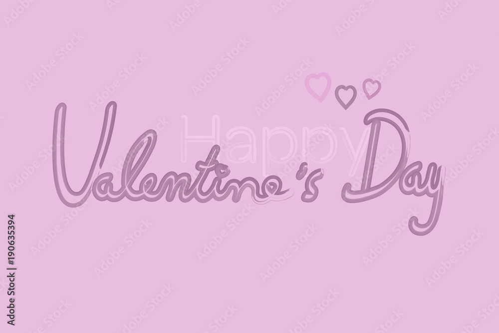 Valentine’s day. Background with hearts and text: Happy Valentine’s Day. Valentine’s day. Background with hearts and text: Happy Valentine’s Day.