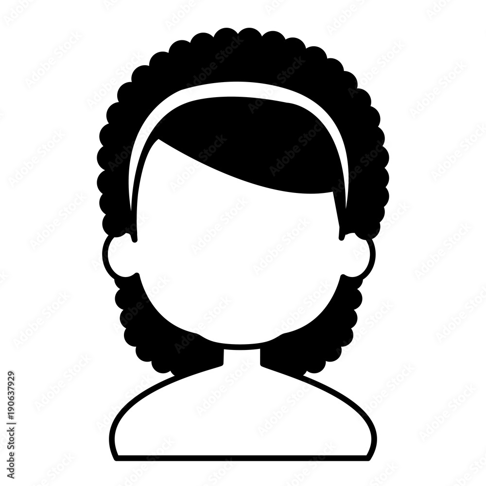 cute and little girl shirtless vector illustration design