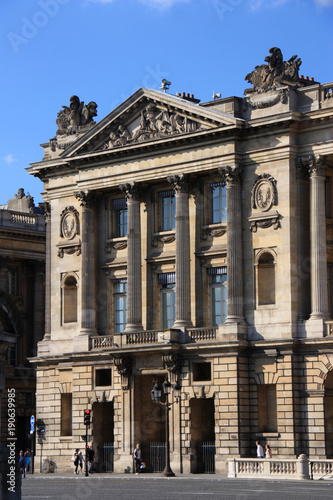 Place de la Concorde en été à Paris, France