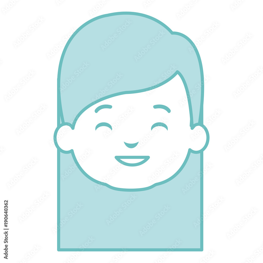 cute and little girl head vector illustration design cute and little girl head vector illustration design