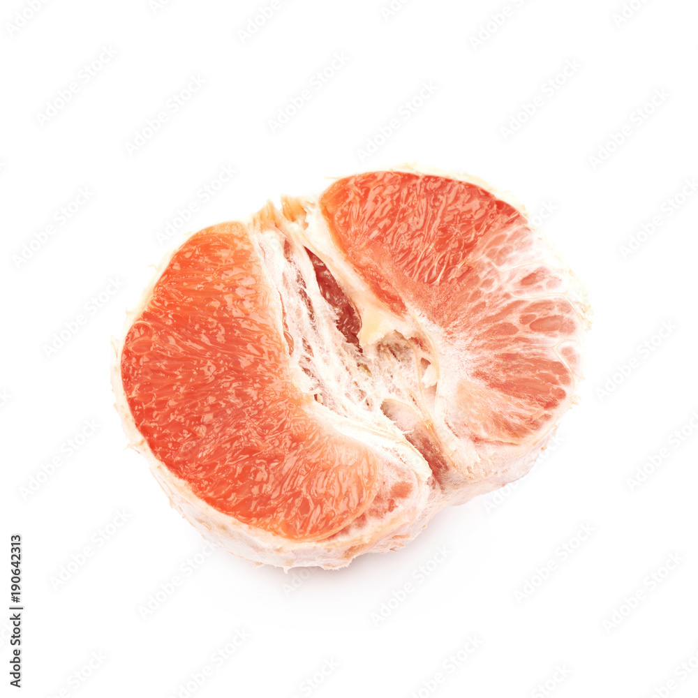 Juicy red grapefruit isolated Juicy red grapefruit isolated