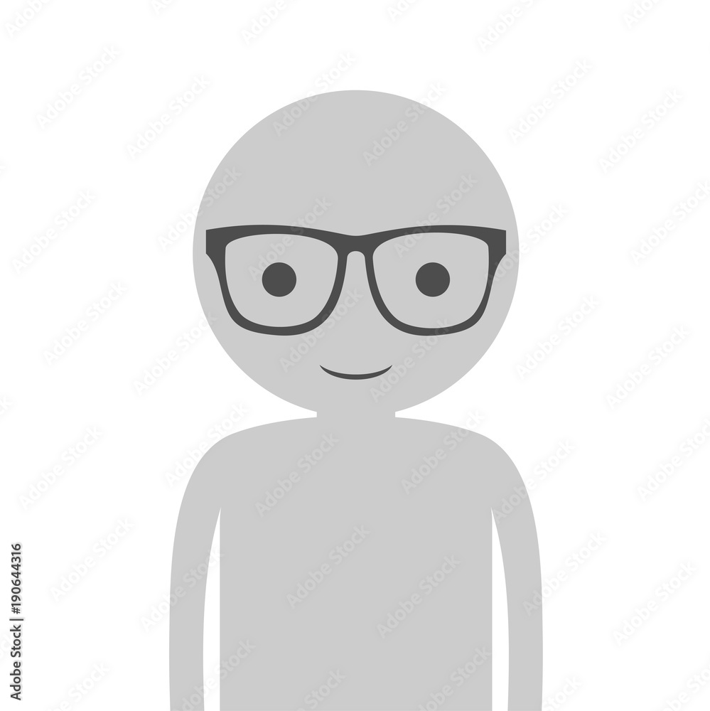 people with glasses icon