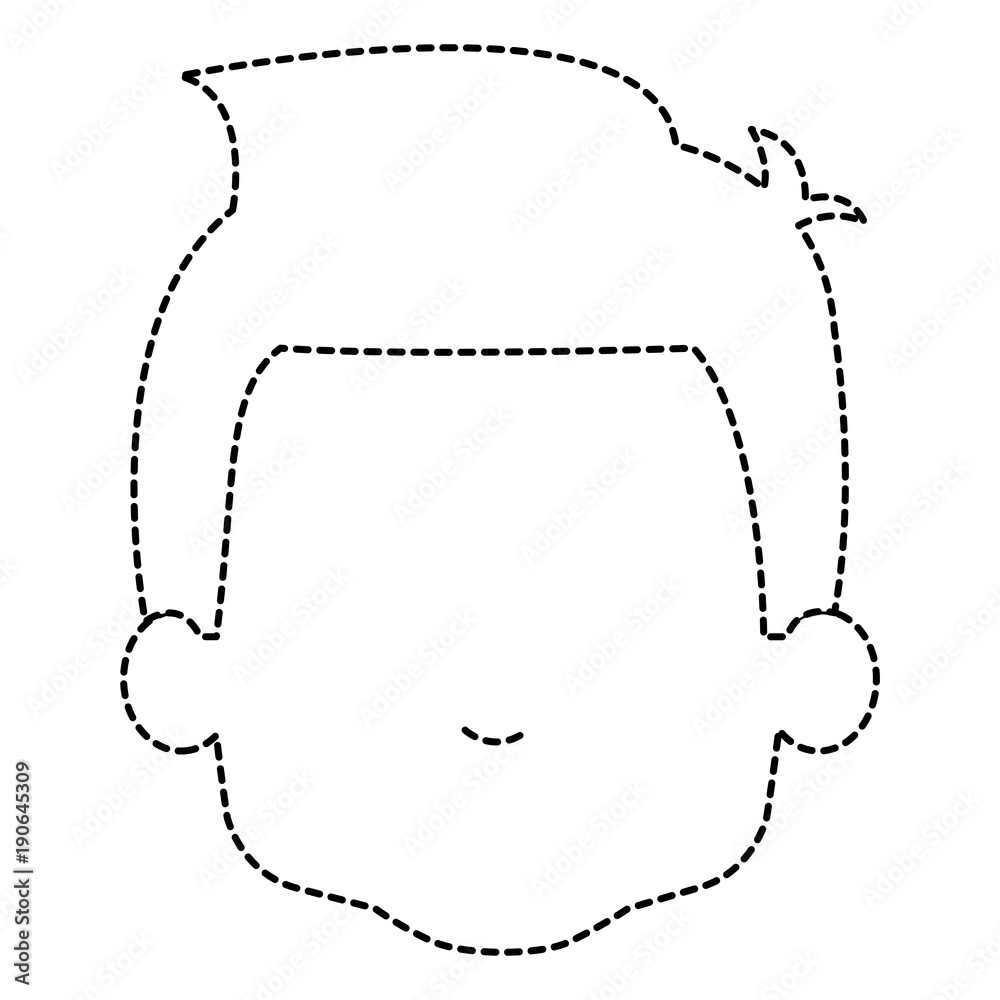 cute and little boy head vector illustration design cute and little boy head vector illustration design