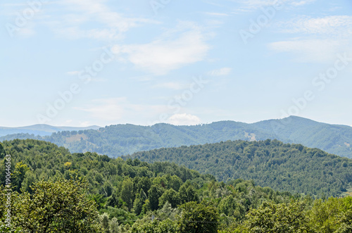 The Jiu Valley from Hunedoara county Romania  between the Retezat and the Parang Mountains