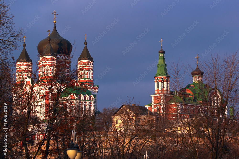 St. Panteleimon's Cathedral in Theophania, neighbourhood of Kyiv, Ukraine