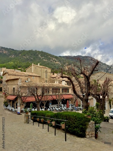 Obraz na płótnie Landscape of Valldemossa in Mallorca w salonie