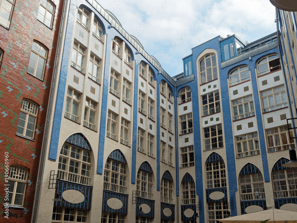 Obraz premium Hackesche Höfe Fassade