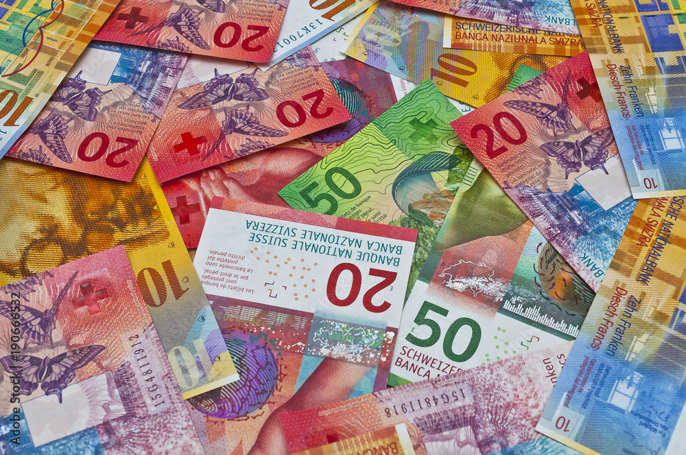Obraz premium Schweizer Franken
