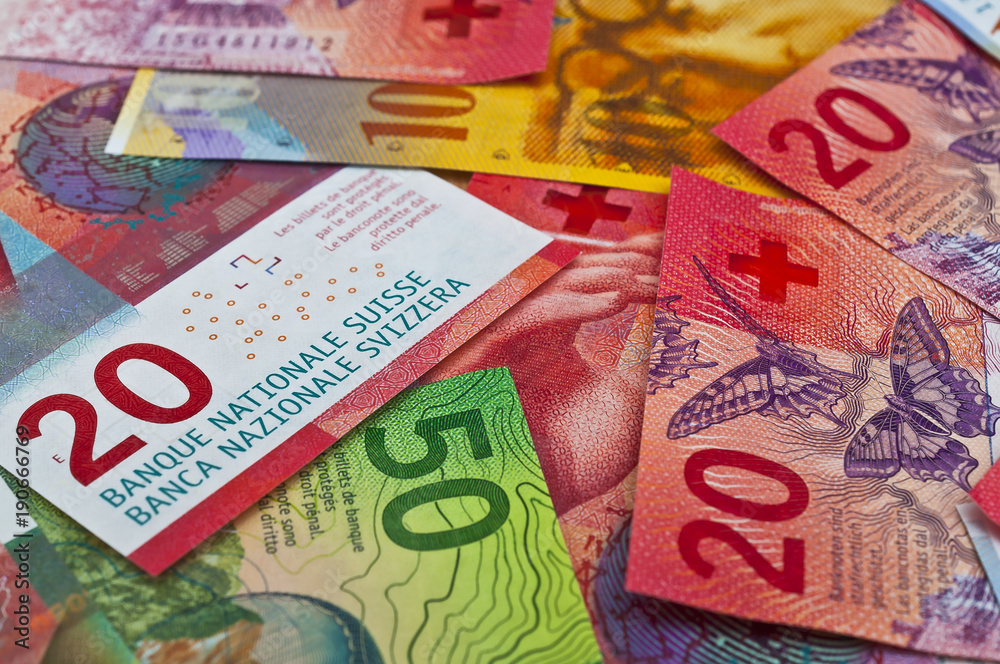 Obraz premium Schweizer Franken