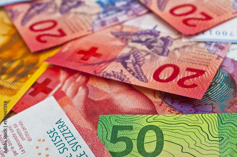 Obraz premium Schweizer Franken