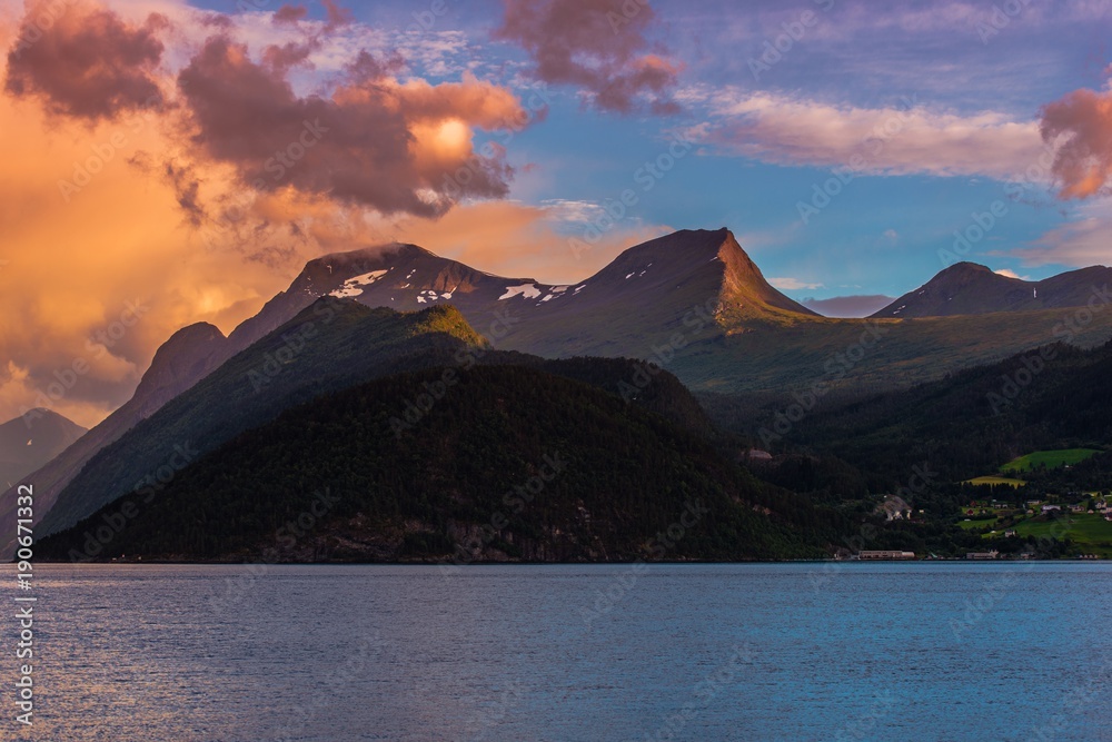 Norwegian Fjord Scenery