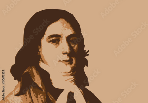 Camille Desmoulins - révolution - portrait -révolutionnaire - personnage historique - guillotine