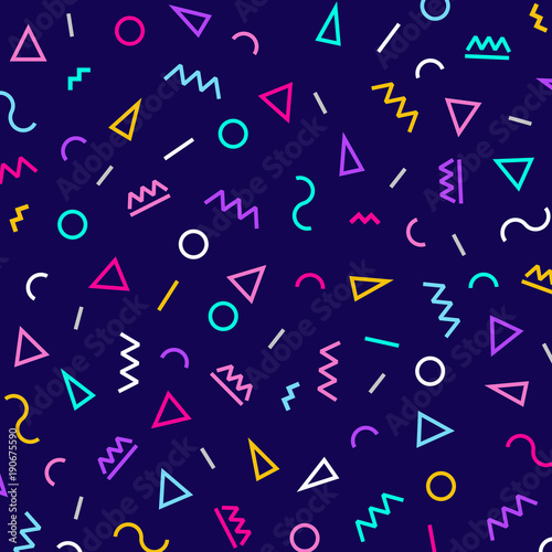 Geometric Vector pattern, neo