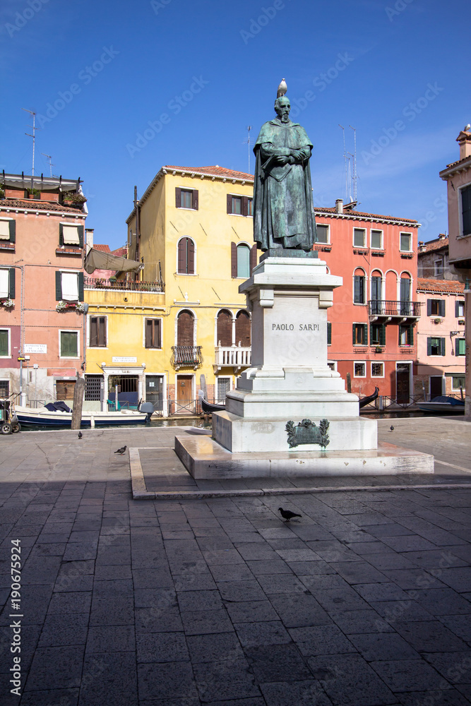 Paolo Sarpi statue, Venice