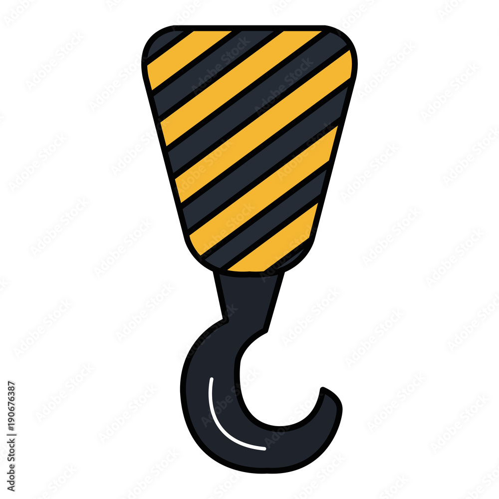 crane hook isolated icon vector illustration design crane hook isolated icon vector illustration design