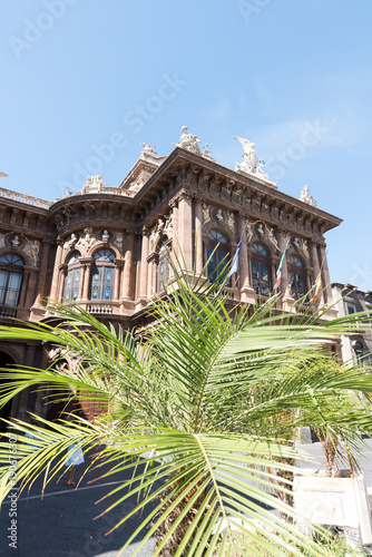 Catania cityscape Sicilia Italy