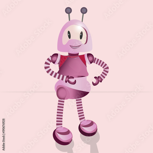 Robot pink